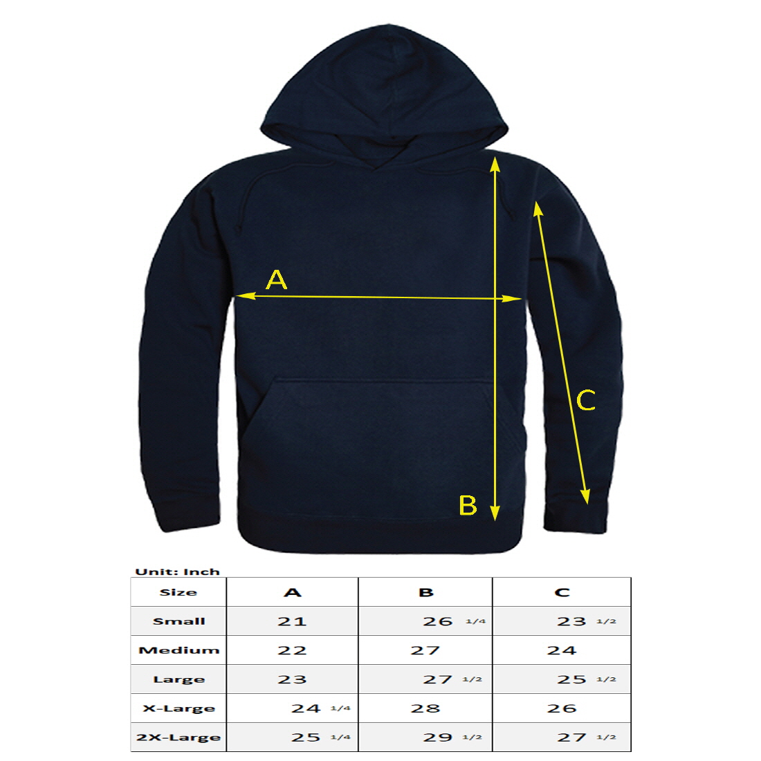 Men's Size Chart